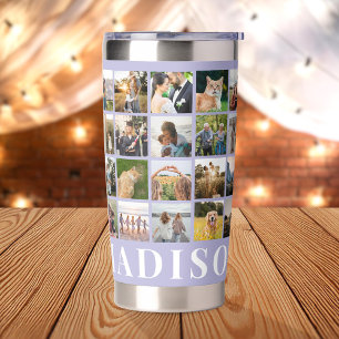Create Your Own Personalized Photo Collage Insulated Tumbler