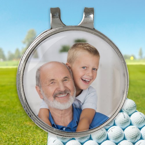 Create Your Own Personalized Photo Golf Ball Marke Golf Hat Clip