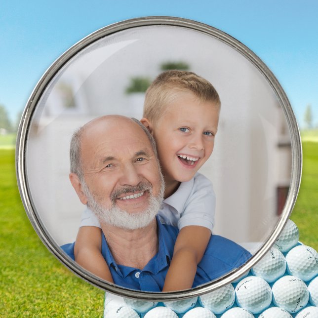 Create Your Own Personalized Photo Golf Ball Marker (Creator Uploaded)