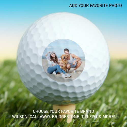 Create Your Own Personalized Photo Golf Balls