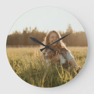 Create Your Own Personalized Photo Large Clock