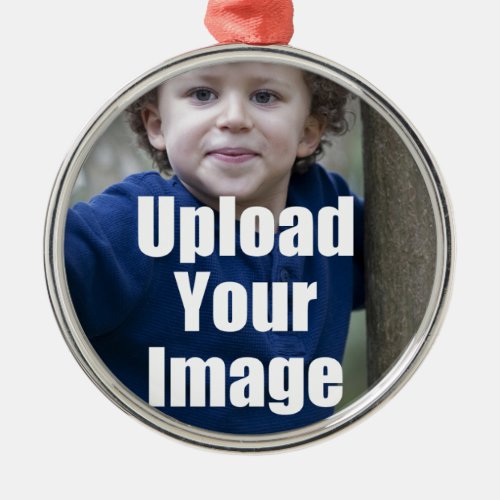 Create Your Own Personalized Photo Mug from Child Metal Ornament