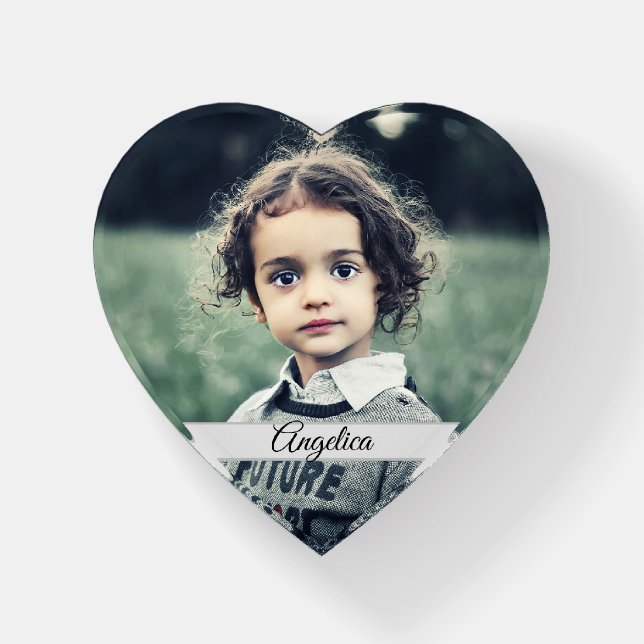 Create Your Own Personalized Photo Paperweight (Front)