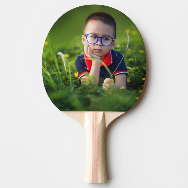 Create Your Own Personalized Photo Ping Pong Paddle (Front)