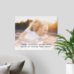 Create Your Own Personalized Photo Quote Poster<br><div class="desc">Create your own custom quote poster with one of your favorite photos. Features minimalist typewriter typography.</div>