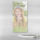 Create your own personalized photo shopping list