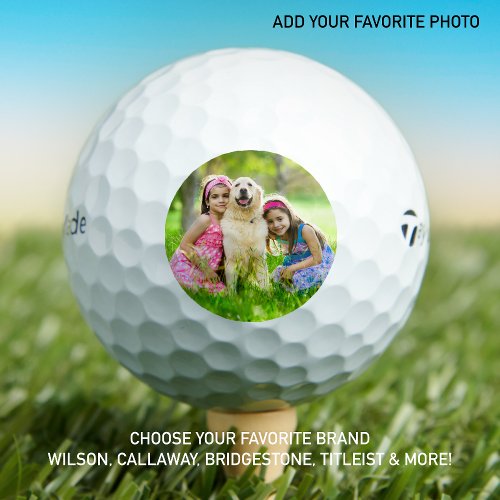 Create Your Own Personalized Photo Taylor Golf Balls