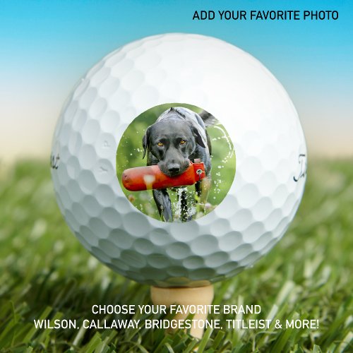 Create Your Own Personalized Photo Titleist Pro Golf Balls