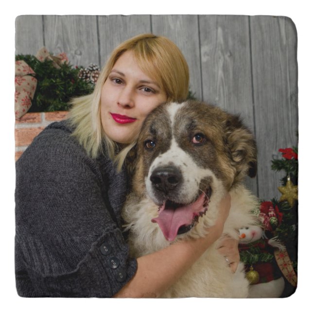 Create Your Own Personalized Photo Trivet (Front)