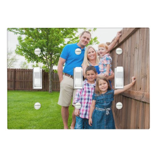 Create Your Own Personalized Photo Upload Image Light Switch Cover