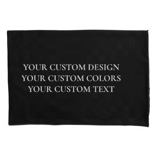 Create Your Own Personalized Pillow Case