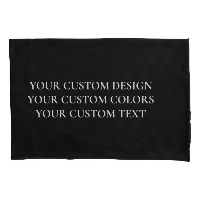 Create Your Own Personalized Pillow Case (Front)