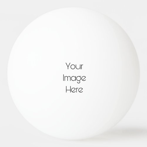 Create Your Own Personalized Ping Pong Ball