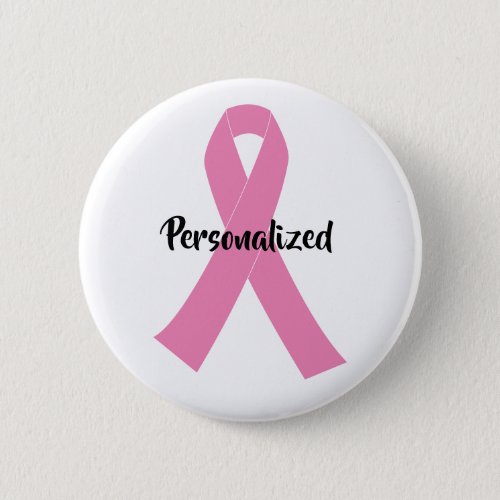 Create Your Own Personalized Pink Awareness Button