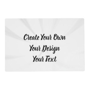 Create Your Own Personalized Placemat