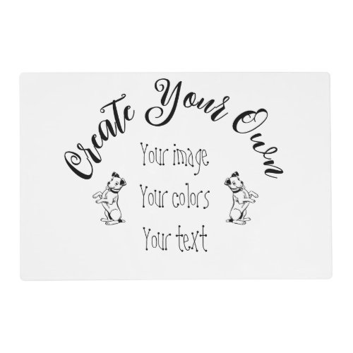 Create Your Own Personalized Placemat