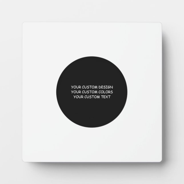 Create Your Own Personalized Plaque (Front)