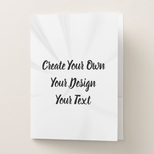 Create Your Own Personalized Pocket Folder