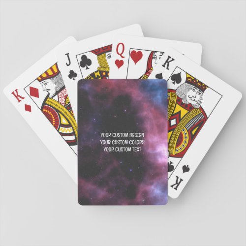 Create Your Own Personalized Poker Cards