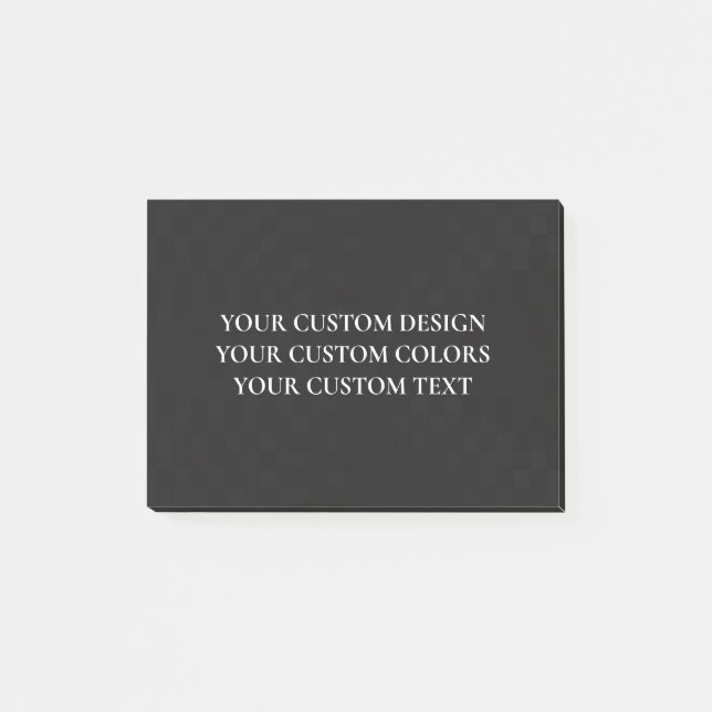 Create Your Own Personalized Post-it Notes (Front)