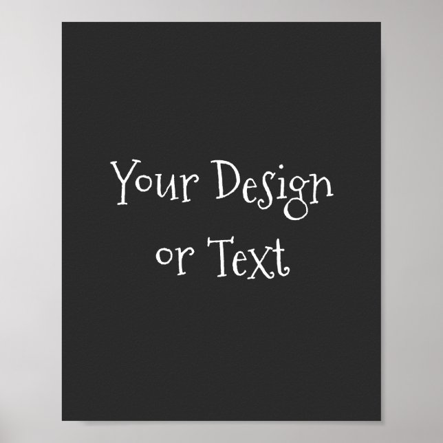Create Your Own Personalized Poster (Front)