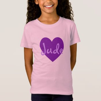 Create Your Own Personalized Purple Heart T-shirt by purplestuff at Zazzle