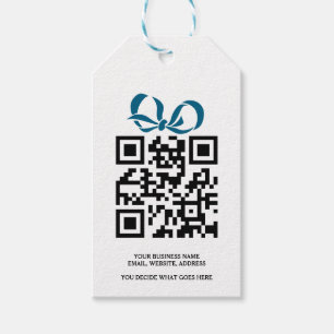 Create Your Own Personalized QR Code Business Gift Tags