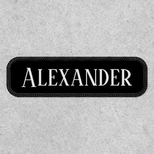 Create Your Own Personalized Rectangular Patch