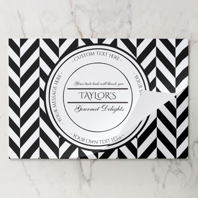Create your own personalized restaurant paper pad (Folded)