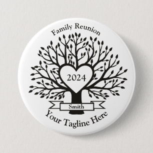 Create Your Own Personalized Reunion Buttons! Button