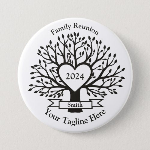 Create Your Own Personalized Reunion Buttons Button