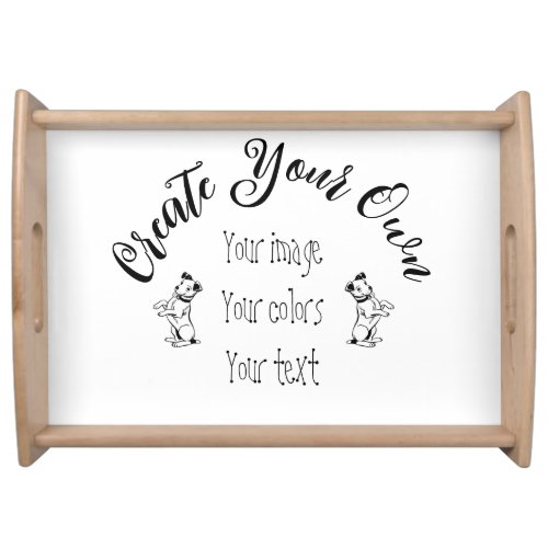 Create Your Own Personalized Serving Tray