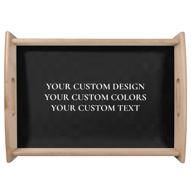 Create Your Own Personalized Serving Tray (Front)