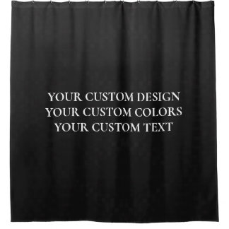 Create Your Own Personalized Shower Curtain
