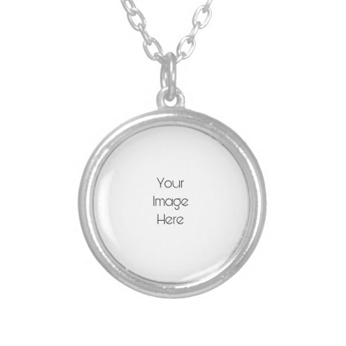 Create Your Own Personalized Silver Plated Necklace