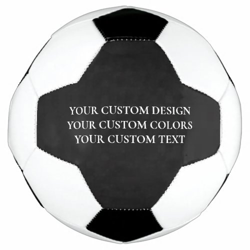 Create Your Own Personalized Soccer Ball