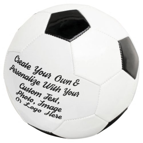 Create Your Own Personalized Soccer Ball