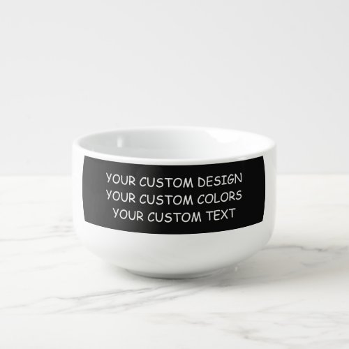 Create Your Own Personalized Soup Mug