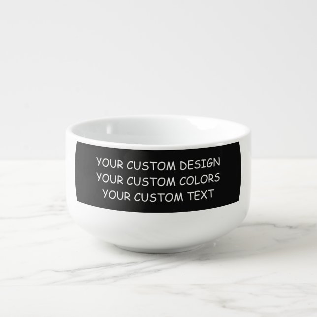 Create Your Own Personalized Soup Mug (Front)