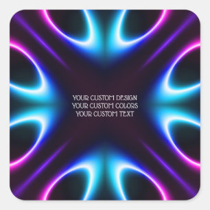 Create Your Own Personalized Square Sticker