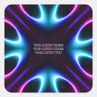 Create Your Own Personalized Square Sticker