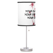 Create Your Own Personalized Table Lamp (Left)