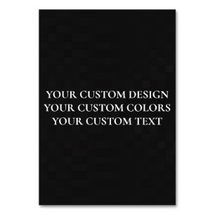 Create Your Own Personalized Table Number