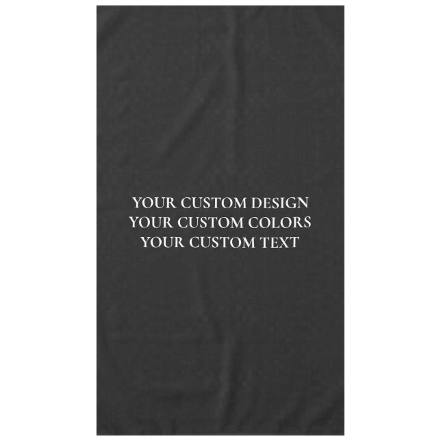 Create Your Own Personalized Tablecloth (Front)