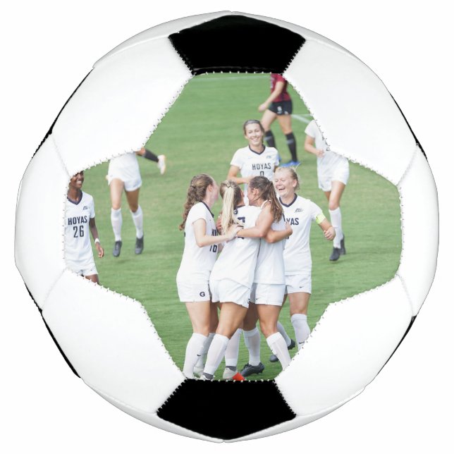 Create Your Own Personalized Team Player Photo Soccer Ball (Front)