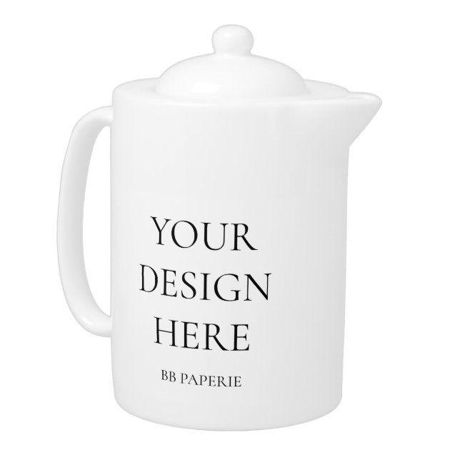 Create Your Own Personalized Teapot (Left)