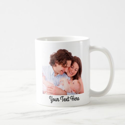 Create Your Own Personalized Text and Photo Mug