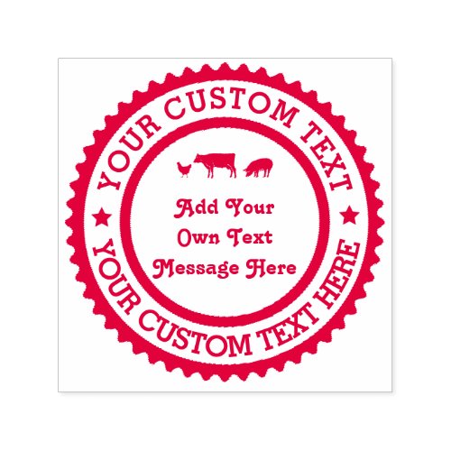 Create Your Own Personalized Text Image Self_inking Stamp