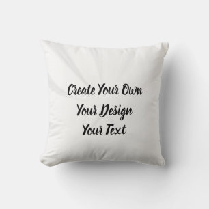 Create Your Own Personalized Throw Pillow