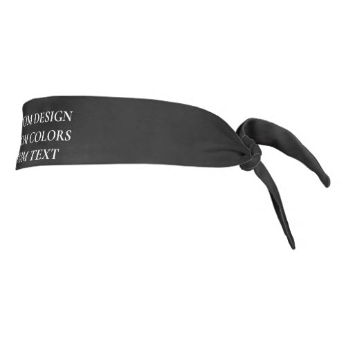 Create Your Own Personalized Tie Headband